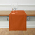 Solino Home Cotton Linen Table Runner Cinnamon Hemstitch, 14 x 72 in by SolinoHome