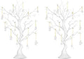 NUPTIO Artificial White Tree Branch for Christmas, 22.8 Inch, 2 Pcs by Nuptio