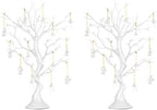 NUPTIO Artificial White Tree Branch for Christmas, 22.8 Inch, 2 Pcs by Nuptio