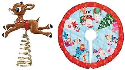Old World Christmas Mini Rtrnr Tree Topper & Skirt Set by Old+World+Christmas