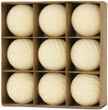 4In Velvet Ornaments for Christmas Tree, 9pcs Large Christmas Ornaments Set by Senjie