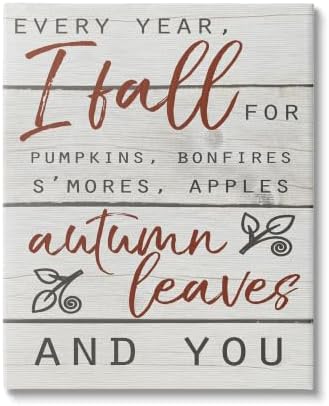 Red and Grey Typography Love, 16 x 20 Inch Canvas Wall Art by StupellIndustries