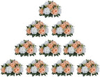 BLOSMON Flower Balls for Wedding Centerpieces: 10pcs 9.5 Inch Fake Rose by Blosmon