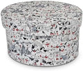 Sarah's Hat Boxes – Dogs Print Decorative Gift Box | Elegant Reusable Storage Boxes for Gifts, Keepsakes, Jewelry, or Special Items | Unique Printed Design by SarahsHatBoxes
