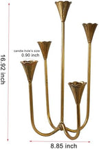 Candle Holder Vintage Candlestick Holder Stand for Stick Taper Candle - Image 4