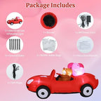 Lewondr 7.5FT Valentine's Day Inflatable Outdoor Decorations - Image 5