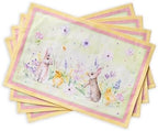 Maison d' Hermine Placemats Set of 4 Reusable 100% Cotton (13"x19") by MaisondHermine