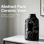 Kimdio Ceramic Vase Set, Black, 2pcs - Image 3