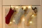 Fesciory Christmas Stockings 6 Pack, 14 Inch Cable Knit Xmas Decor - Image 6
