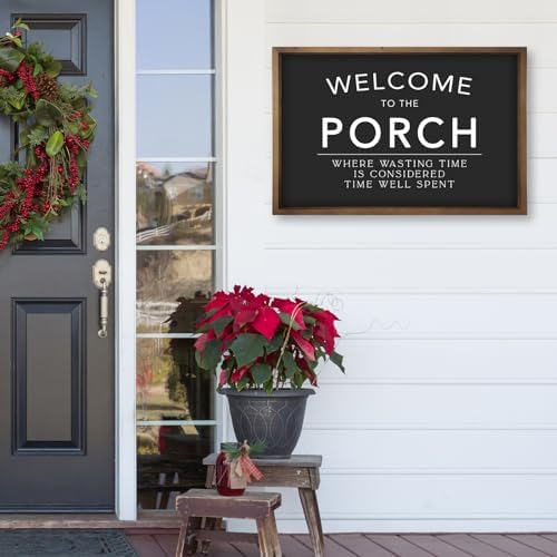 23.6"x15.7" Welcome to Our Porch Sign - Image 3