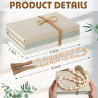 Feifeiya 3 Pieces Faux Decorative Books Set for Home Decor,Light Green - Image 6