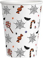 Halloween Fun Tableware Pack: Disposable Paper Plates, Napkins and Cups Set for 20 - Image 5
