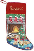 Lillian Vernon Personalized Heirloom Needlepoint Stocking by LillianVernon
