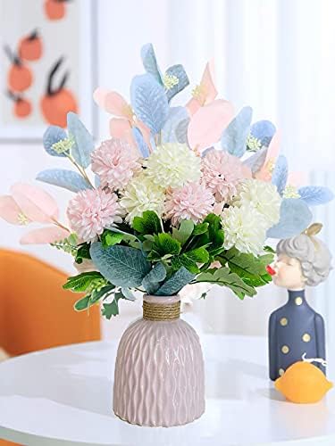 Artificial Flowers with Vase Flower Arrangements for Home Decoration - Image 4