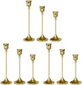 Candlestick Holders Gold, 9 Packs Taper Candle Holder for Candlesticks, Candle Sticks Holder Decor for Home Decor by Showin