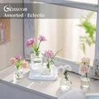 Glasseam Mini Bud Vase in Bulk 40: Clear Small Flower Vase for Centerpieces - Image 5