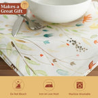 Maison d' Hermine Cloth Napkins Set of 4 Reusable 100% Cotton (20" x 20") - Image 5