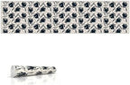 Heat Resistant Table Runner, 53 x 14 Inch - Black Velvet Design by IRI-GIRI