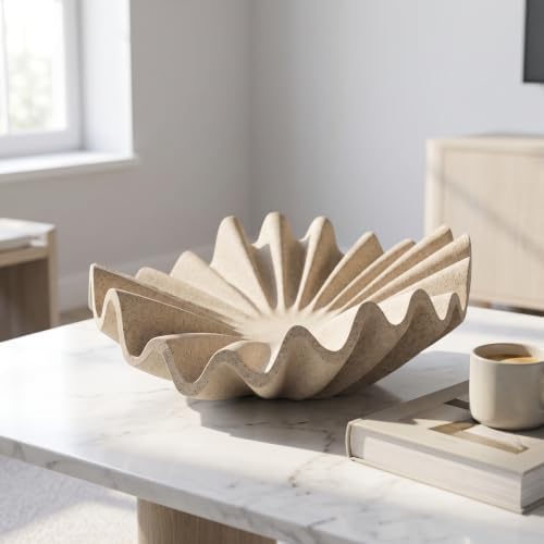 10'' Bowls for Fruit Keys Jelwery Decorative Balls, Coffee Table Home Decor - Image 3