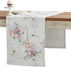 Maison d' Hermine Table Runner 100% Cotton 14.50" x 108" (Double Layer) by MaisondHermine