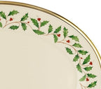 Lenox Holiday Oval 13-Inch Porcelain Christmas Serving Platter - Image 2