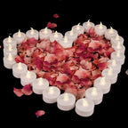 LED Tea Lights Battery Operated Flameless Candles 200 Pack Warm White - Image 5