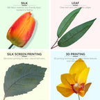 Spring Wreaths for Front Door 24 Inch,Spring Summer Wreath with Colorful Tulip,Eucalyptus and Ferns,Tulip Wreath for Indoor Outdoor Farmhouse Home Porch Wall Decor - Image 4