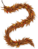 9 FT Eucalyptus Fall Garland by QR
