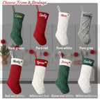 Personalized christmas stockings - Custom Stockings with Name(5pcs) - Image 6