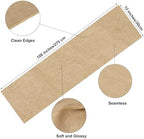 6-Pack Burlap Table Runners 12 x 108 Inch – Natural Jute Rustic Farmhouse Table Decor for Wedding, Thanksgiving, Christmas, Fall & Boho Parties - Image 3