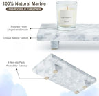 Natural Marble Tray Pedestal Stand, Stone Riser for Bathroom, Kitchen Sink - Image 3