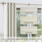 KOUFALL 90 Inch Curtains for Living Room,Extra Wide 72 in Width 72x90 Grommet 2 Panel Set 60-70% Blackout Window Treatments - Image 4