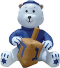 Air Blown Inflatable 11' Hanukkah Bear Holding Dreidel Yard Decoration by AIR+CHARACTERS
