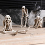 Newman House Studio Summer-Halloween Skeleton-Decorations - No-Evil Statues - Image 4