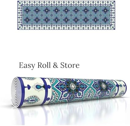 Heat Resistant Table Runner, 39 x 12 Inch - Eastern Star Design - Image 6