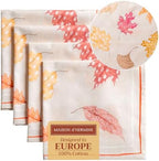 Maison d' Hermine Cloth Napkins Set of 4 Reusable 100% Cotton (20" x 20") by MaisondHermine