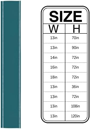 Smile Sunflower Turquoise Table Runner, Burlap Table Runners 120 inches Long,Farmhouse Style Solid Color Table Runner for Wedding Holiday Party Dinner,Dresser Scarf Decor - Image 6