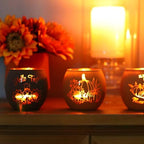SHMILMH Candle Holders for Fall Table Decor Centerpiece Decorations 12 PCS - Image 6