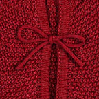 48 Inch Christmas Tree Skirt: Red Tree Skirt with White Edge, Knit Tree Skirt for 7.5FT Tree, Vintage Tree Skirts, Rustic Farmhouse Christmas Decorations - Image 6
