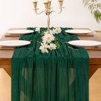 15 Pack Cheesecloth Table Runner Fall Boho Gauze Wedding Party Home Decor - Image 5