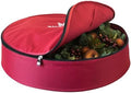 Balsam Hill Wreath Storage Bag - Premium Red Christmas Wreath Protection in Multiple Sizes for Seasonal Storage and Shape Preservation, Small by BalsamHill