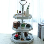 3 Tiered Wood Farmhouse Tray Stand Serving Tray for Cupcake & Home Display - Image 4