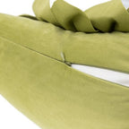 OiseauVoler Decorative 3D Flower Throw Pillow Covers Handmade Pillowcases for Sofa Bed Home Room Decor 18 x 18 Inch Green - Image 6