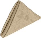 Ultimate Textile 17x17-Inch Square Damask Cloth Napkins, Cafe, Set of 120 by UltimateTextile