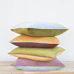 MONDAY MOOSE Decorative Throw Pillow Covers Cushion Cases, Set of 4 Soft Velvet Modern Double-Sided Designs, Mix and Match for Home Decor, Pillow Inserts Not Included (20x20 inch, Purple/Green) - Image 4