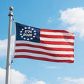 Made in USA 250th Anniversary American Flag 3x5 Ft,1776-2026 American Flags for Outside,Heavy Duty Nylon USA 250 Years Flag,Durable Flags for High Wind,Fade Resistant and aterproof,Embroidered Stars by VIPMEN