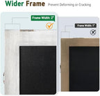 TEAKMAMA A Frame Chalkboard Signs 40"x20", Large Freestanding Chalk Board - Image 3