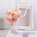 Lovenfold Preserved Flowers Bouquets for Delivery, Champagne Rose Bouquets that Last 1-3 Years, Birthday Gifts for Women Mom Grandma Wife Friends - Image 2