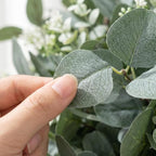 Artificial Mixed Eucalyptus Stems Leaves Bulk – 130pcs Realistic Greenery. - Image 4