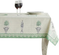 Maison d' Hermine Table Cloth Square Table Reusable 100% Cotton 54"x54" by MaisondHermine